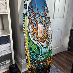 Brand new (used once) wake board. Liquid force wakeboard